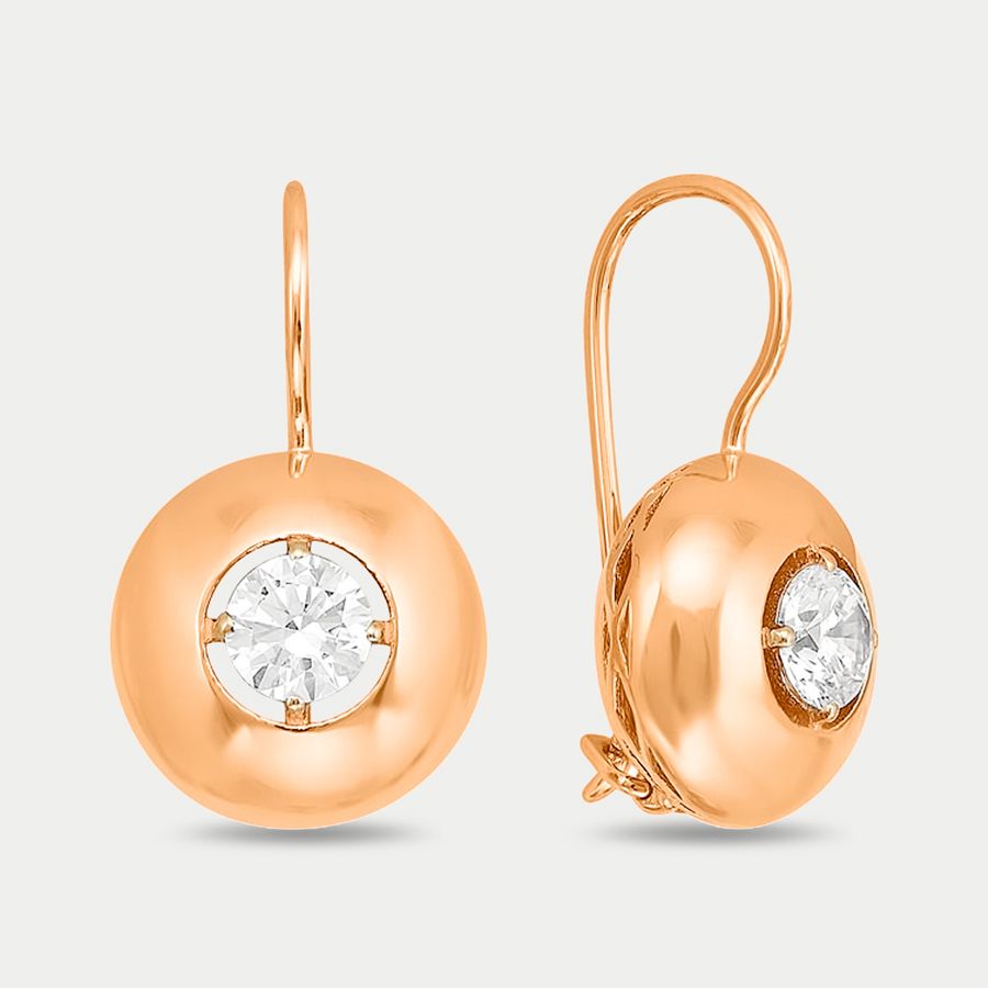 

Серьги из золота с фианитом GOLD CENTER Сд3027, Сд3027