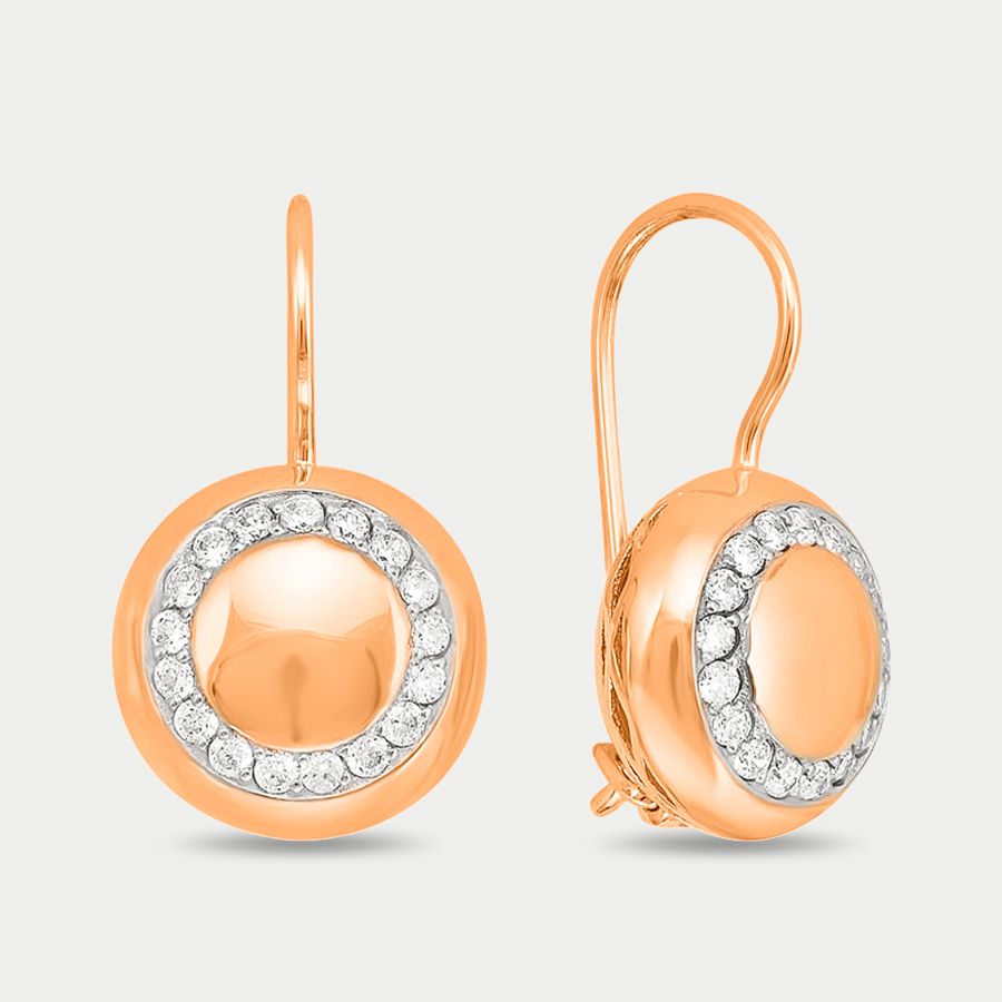

Серьги из золота с фианитом GOLD CENTER РСд3029, РСд3029