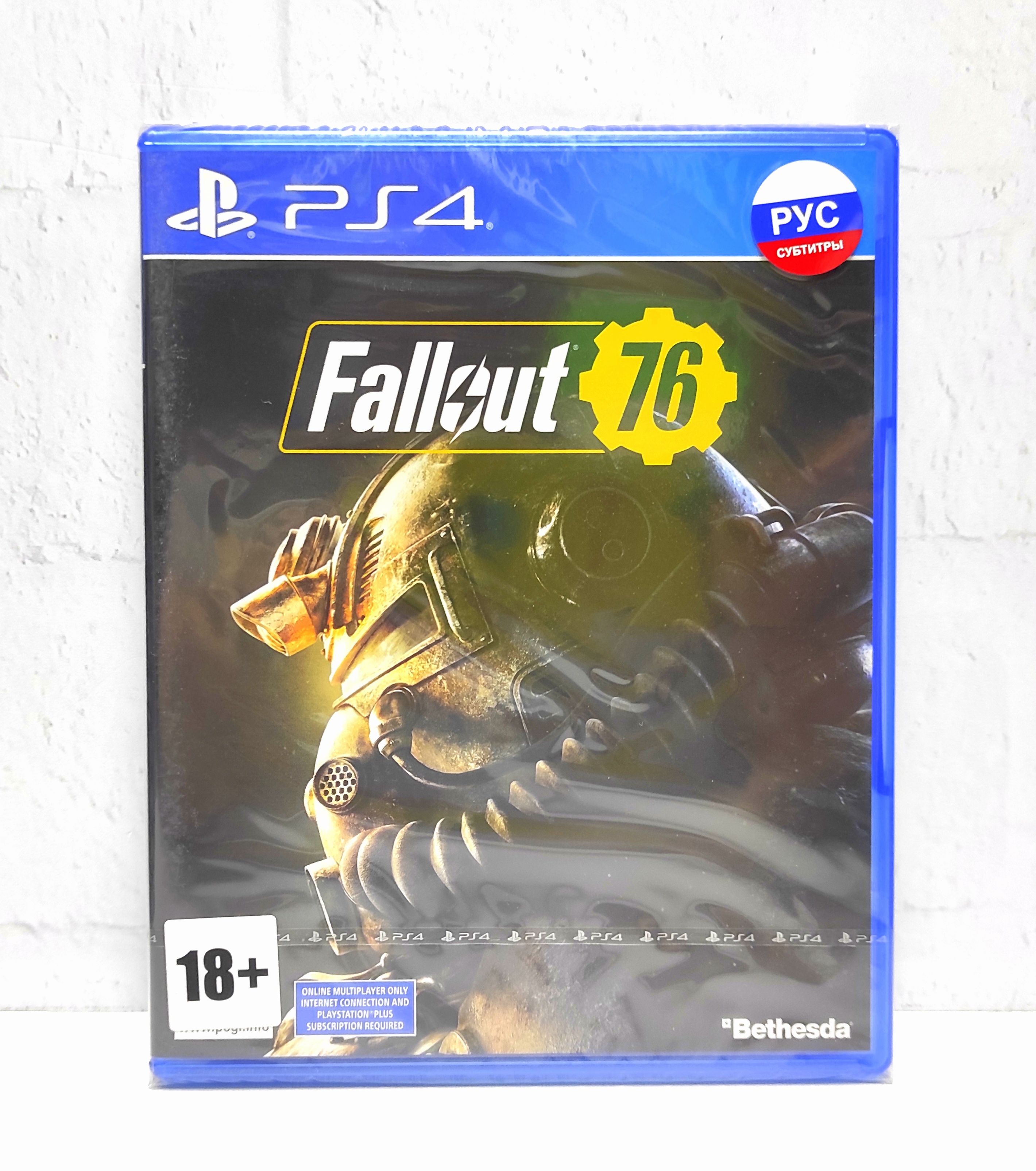 

Игра Fallout 76 Сетевая игра Русские субтитры PS4/PS5, Fallout 76 Сетевая игра Русские субтитры