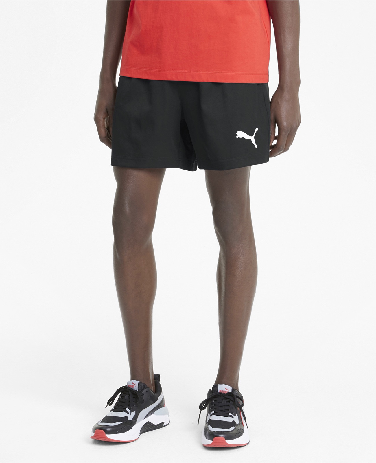 

Спортивные шорты мужские PUMA Active Woven Shorts 5 черные M, Черный, Active Woven Shorts 5"