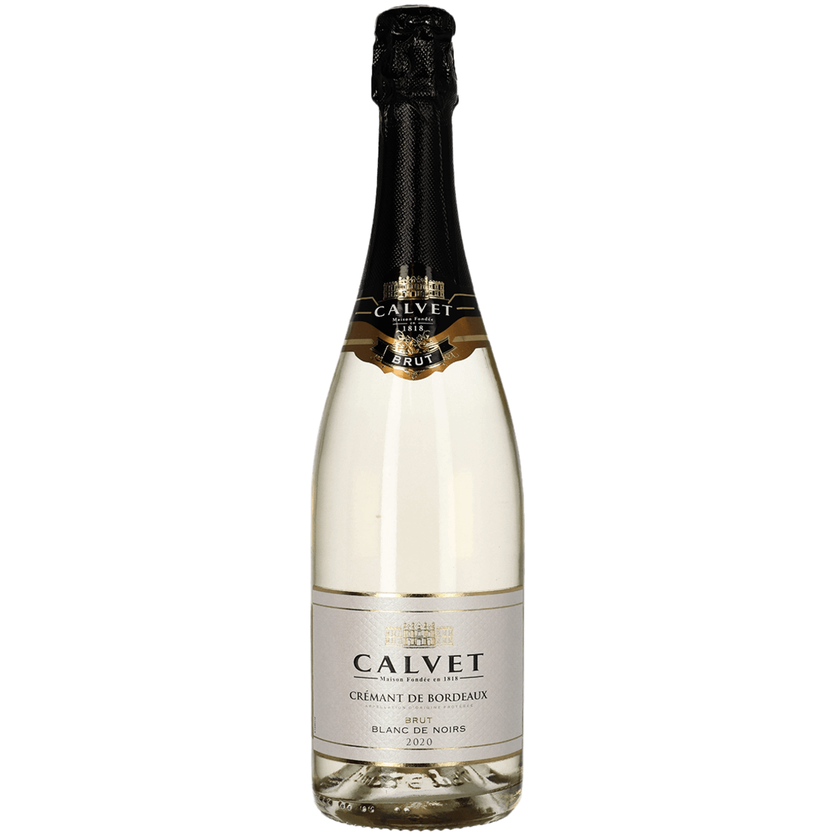 

Вино игристое Calvet Cremant de Bordeaux Blanc de Noirs белое брют 0,75 л