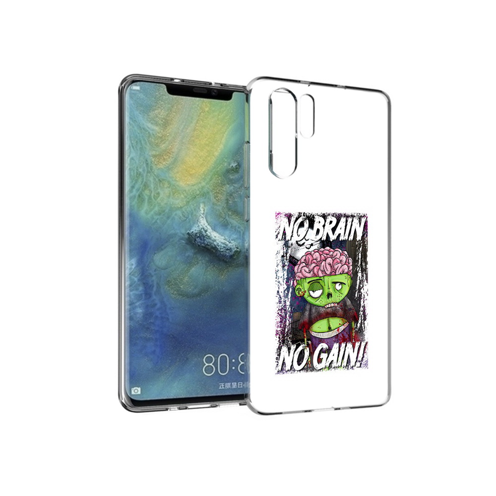 

Чехол MyPads Tocco для Huawei P30 Pro глупый зомби, Прозрачный, Tocco