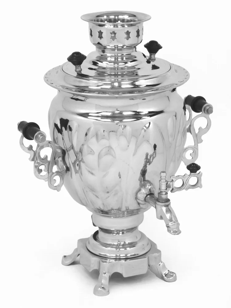 

Самовар электрический Тульские Самовары 10657 3 л серебристый, 10657