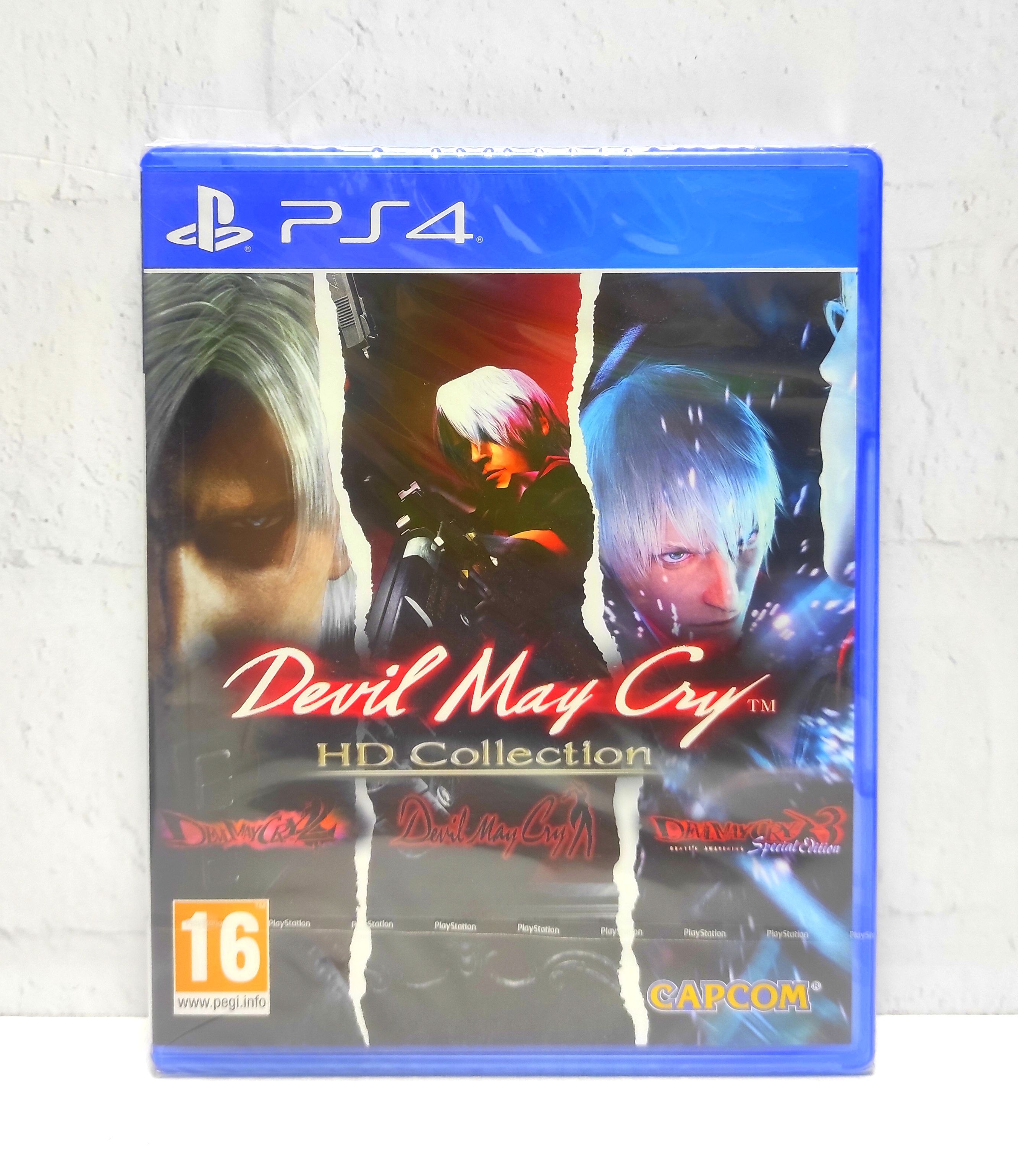 

Игра Devil May Cry HD Collection DmC PS4/PS5, Devil May Cry HD Collection DmC