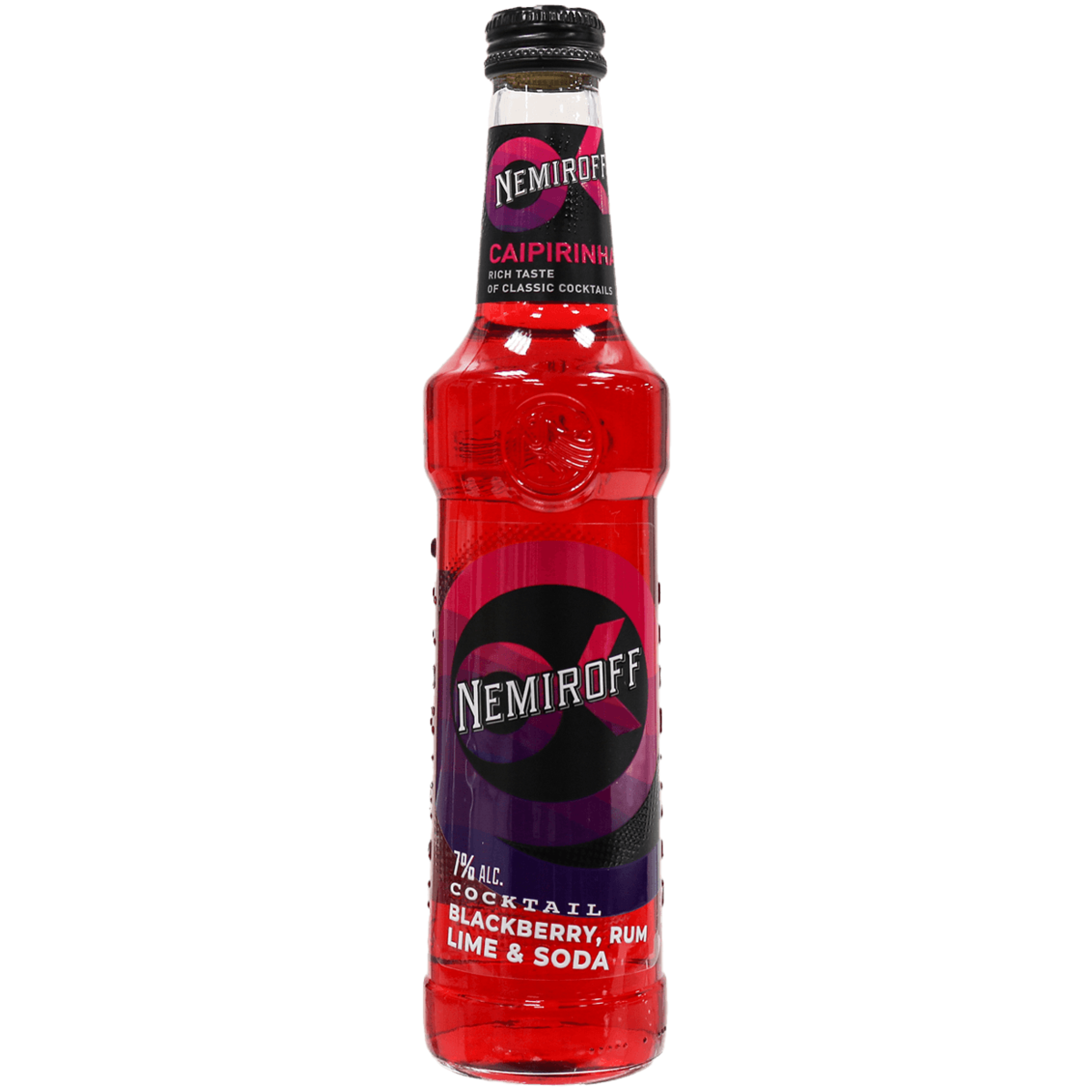 Коктейль Nemiroff Blackberry, Rum, Lime & Soda 0,33 л Россия