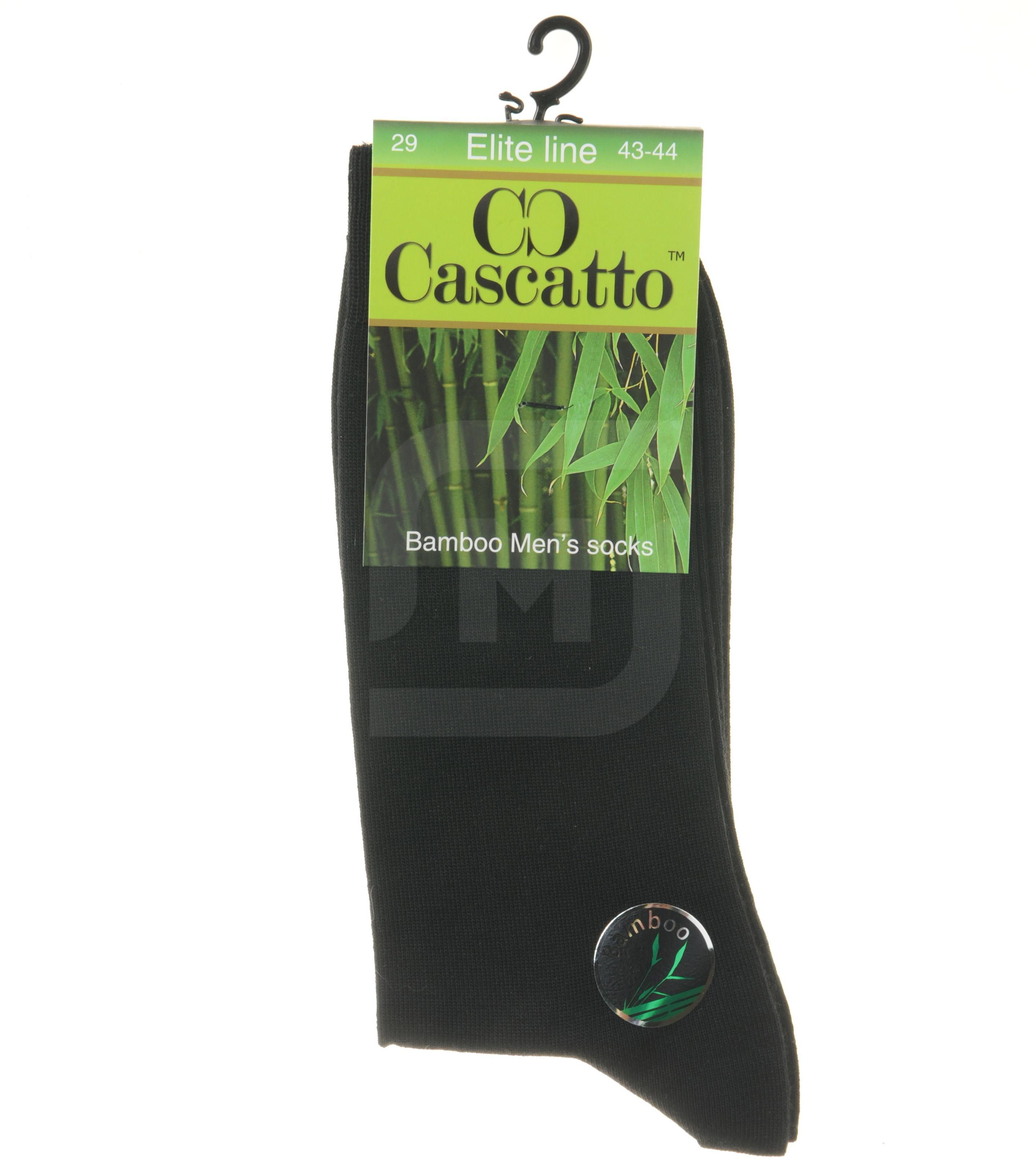

Носки мужские Cascatto черные 29, Черный