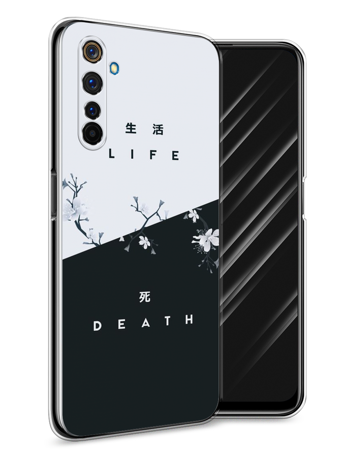 

Чехол Awog на Realme 6 Pro "Life and death", Разноцветный, 252850-7