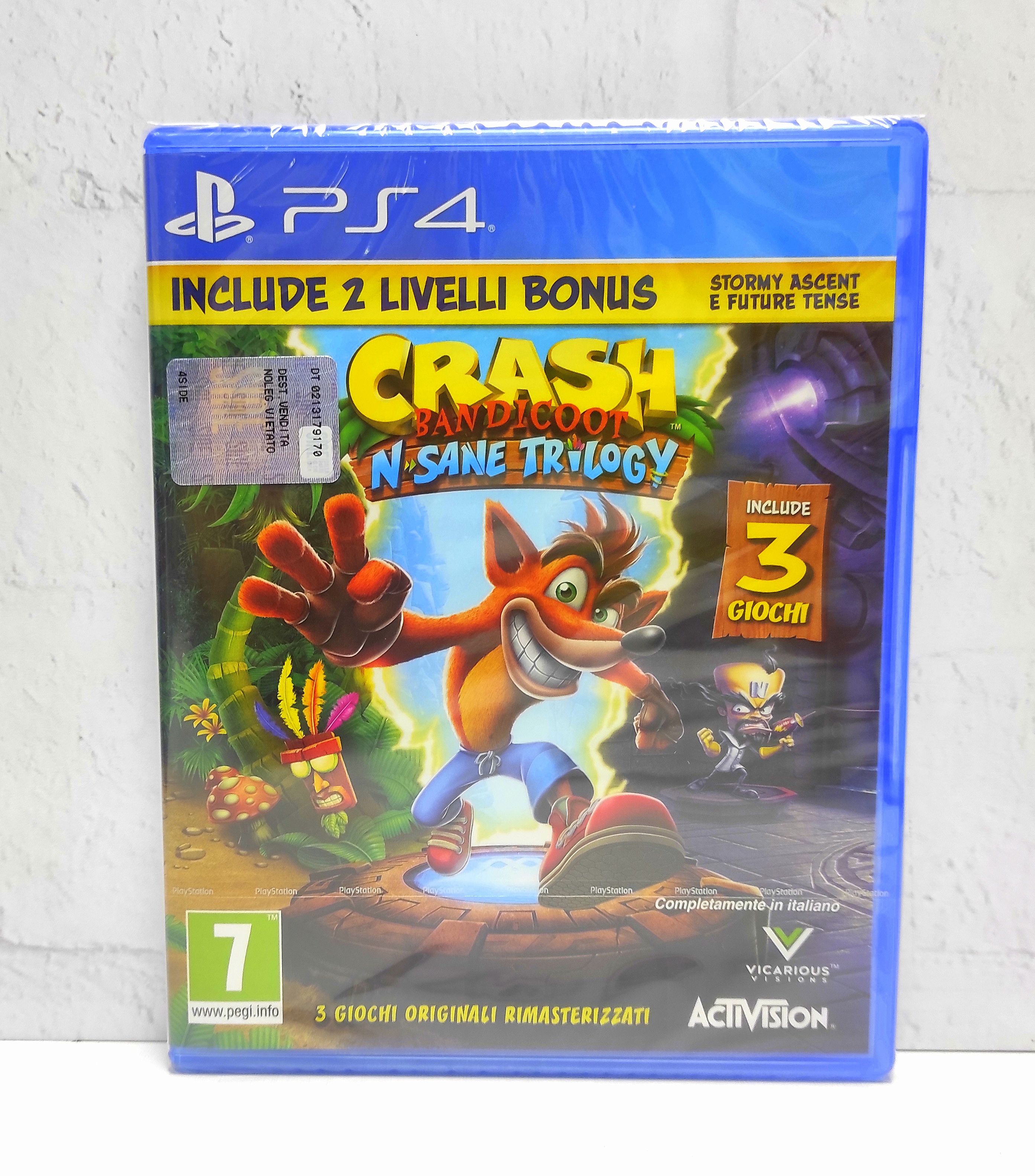 

Игра Crash Bandicoot N.sane Trilogy PS4/PS5, Crash Bandicoot N.sane Trilogy