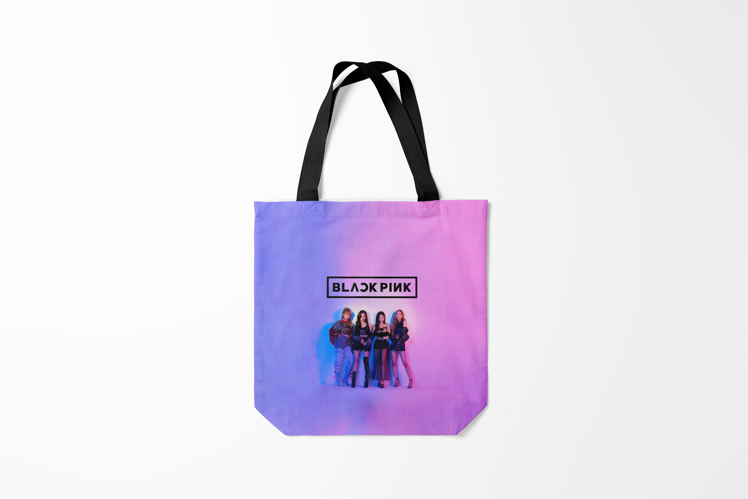 

Сумка шoппер унисекс Burnettie BLACKPINK, розовый, BLACKPINK