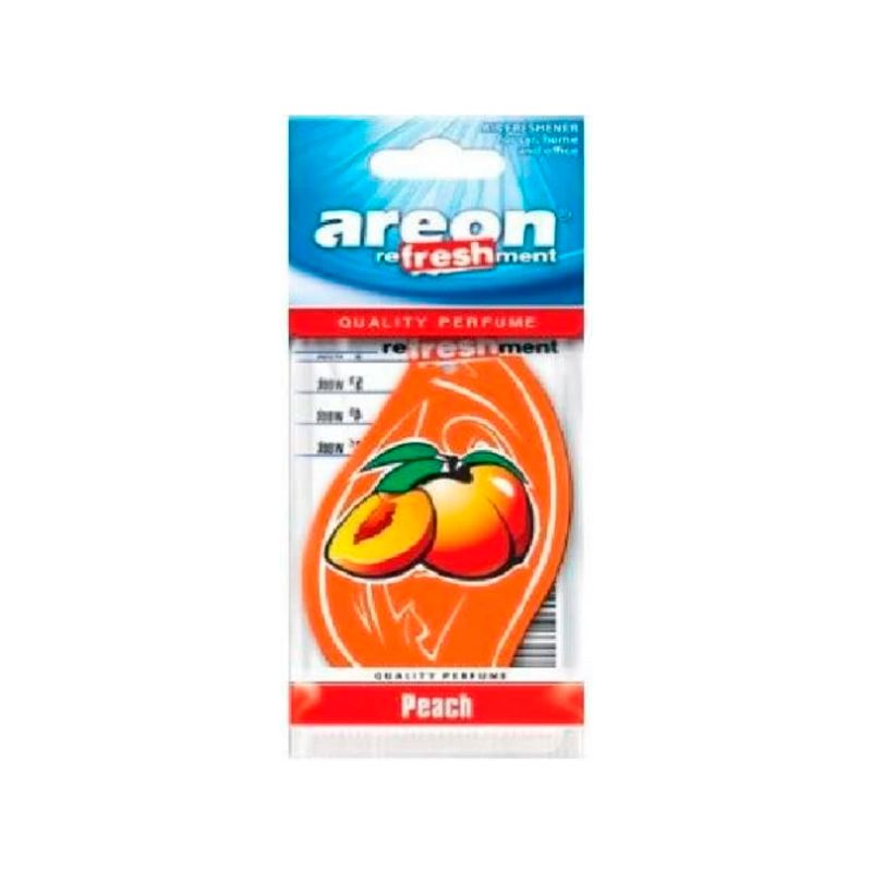 

Ароматизатор в машину Areon 704045319 персик, Оранжевый