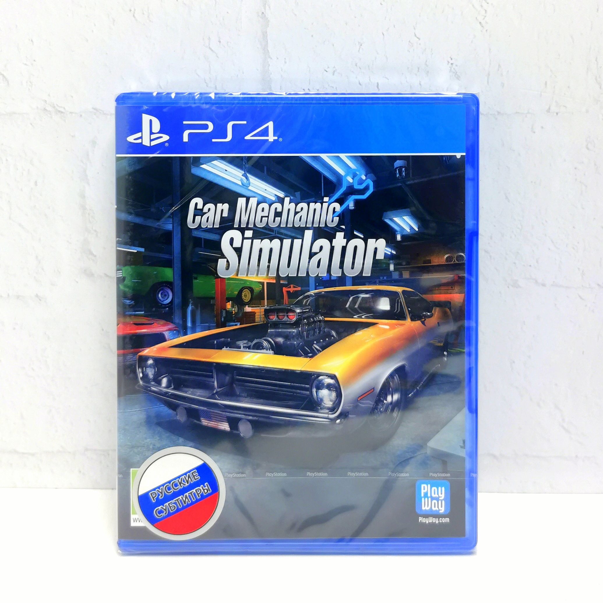 

Игра Car Mechanic Simulator Русские субтитры PS5/PS4, Car Mechanic Simulator Русские субтитры