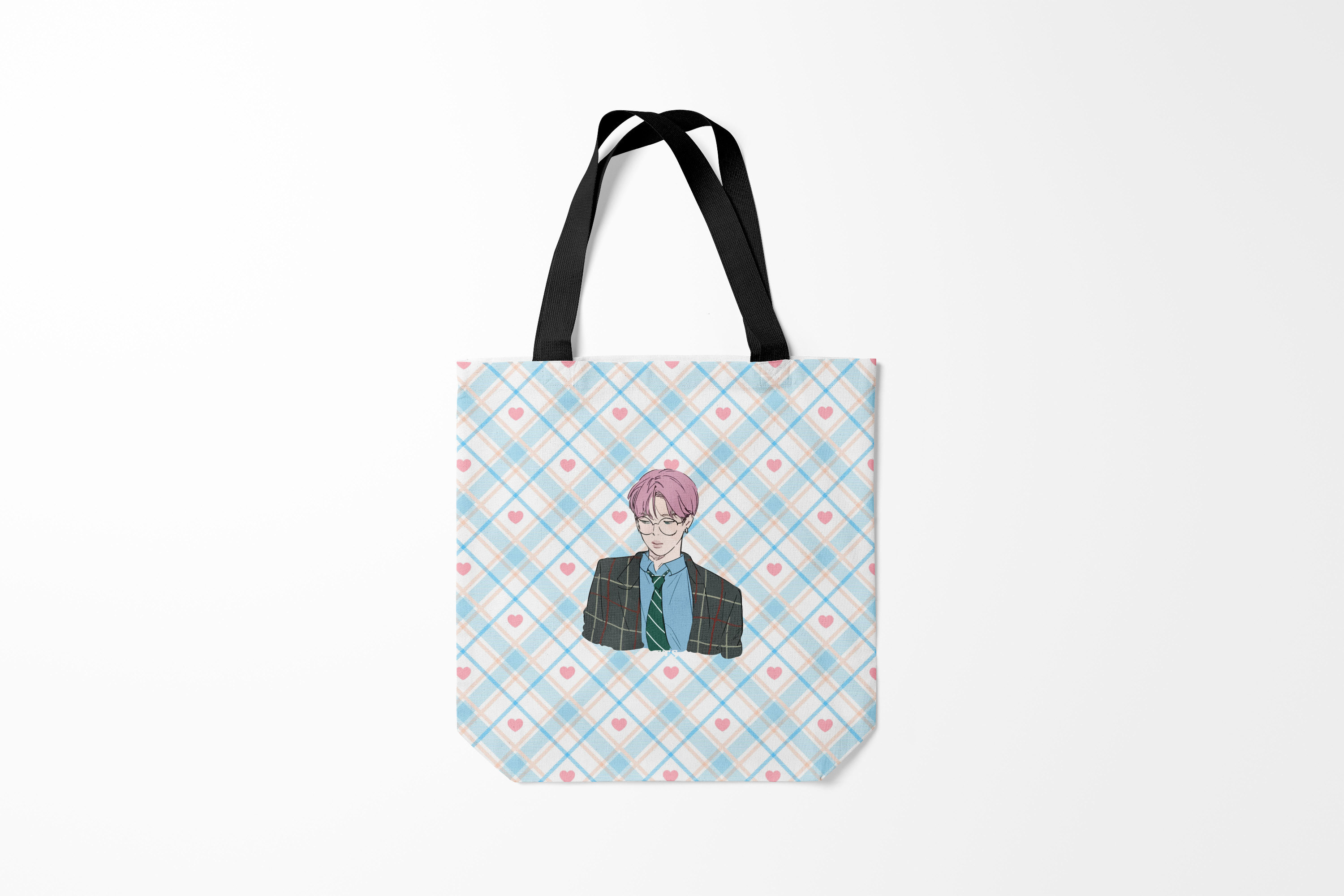 

Сумка шoппер унисекс Burnettie BTS anime style, разноцветный, BTS anime style