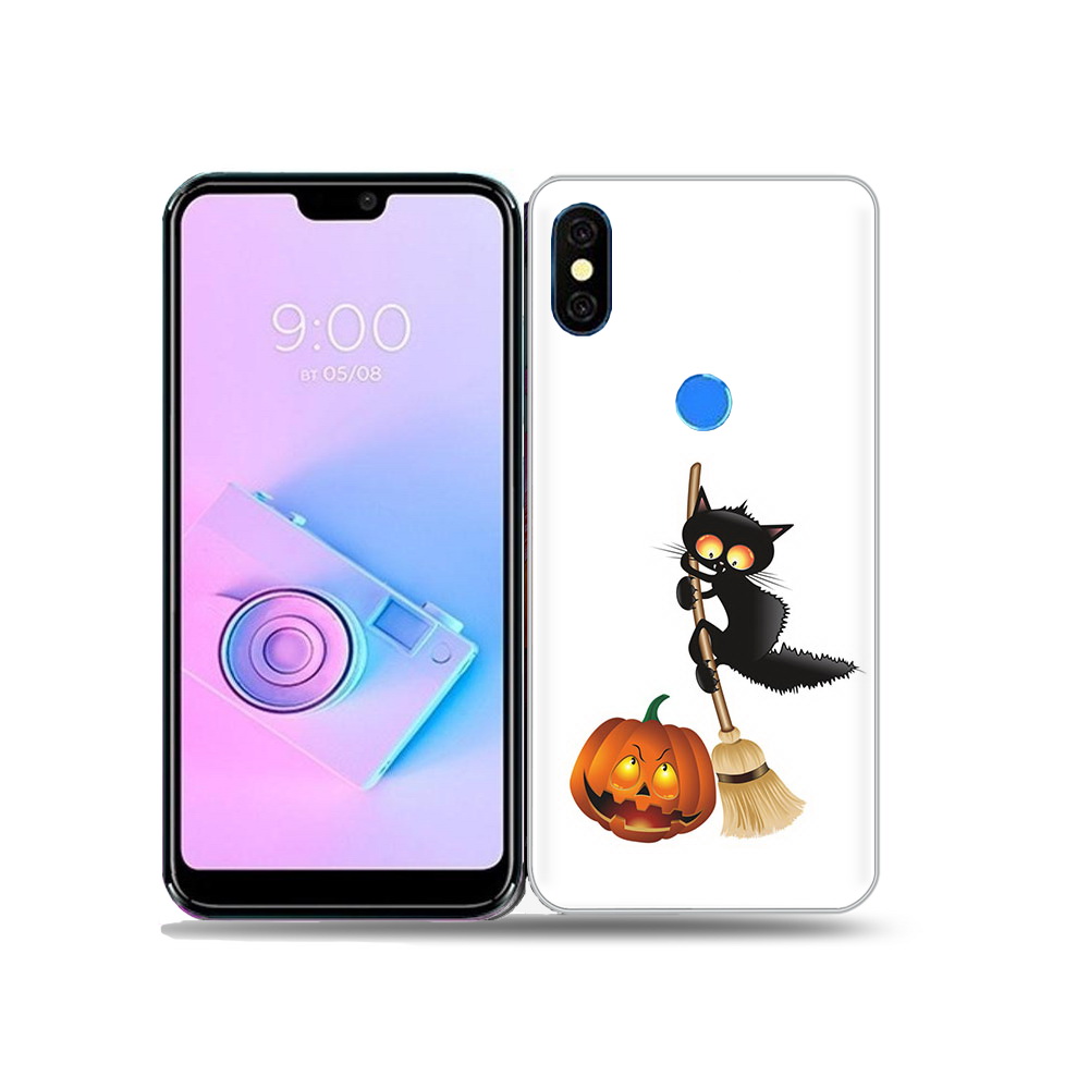 

Чехол MyPads Tocco для BQ 5731L хэлуинский котик, Прозрачный, Tocco