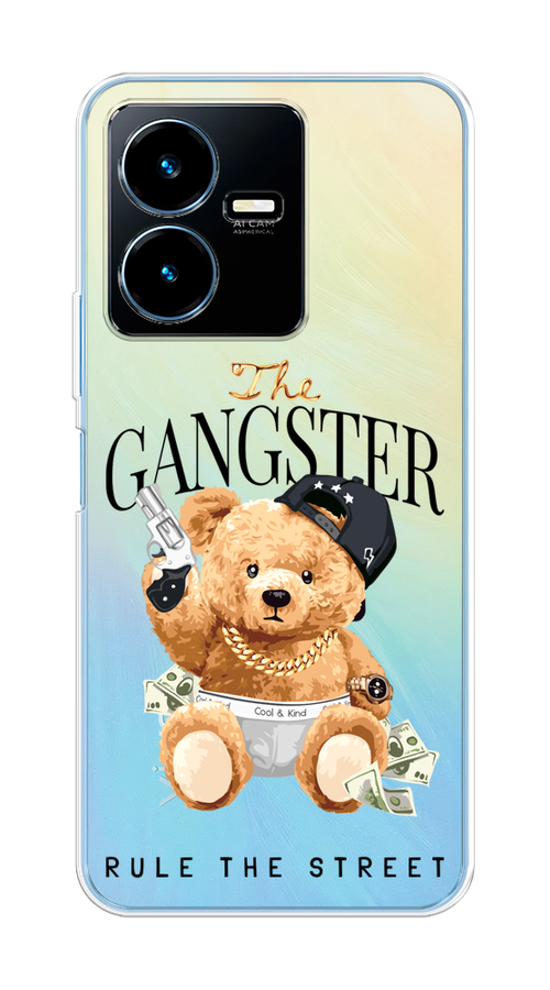 

Чехол на Vivo Y22 "The Gangster", Бежевый;серый;черный, 267550-6