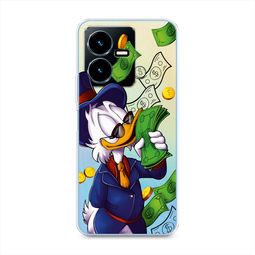 фото Чехол для vivo y22 "scrooge mcduck with money" case place