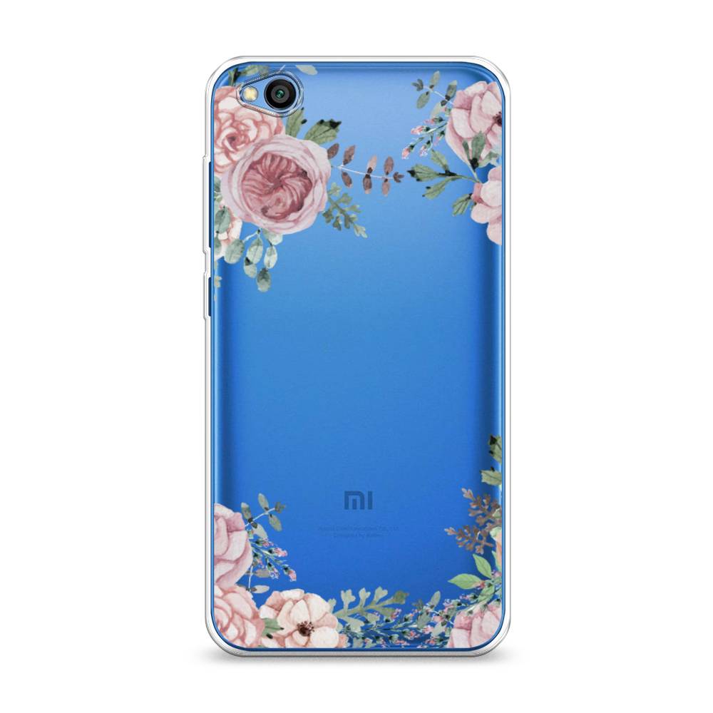 

Чехол Awog на Xiaomi Redmi Go "Нежные розы акварель", Разноцветный, 35150-8