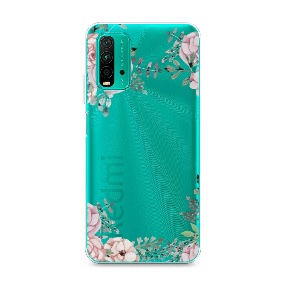 

Чехол Awog на Xiaomi Redmi 9T "Нежные розы акварель", Разноцветный, 39850-8