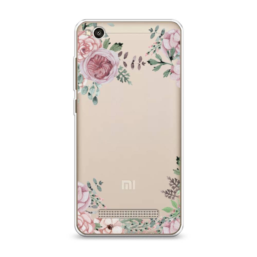 

Чехол Awog на Xiaomi Redmi 4A "Нежные розы акварель", Разноцветный, 31350-8