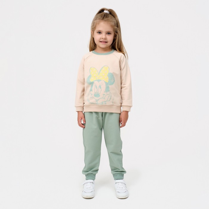 Комплект для девочки Свитшот брюки Минни Маус DISNEY 110 см 2027₽