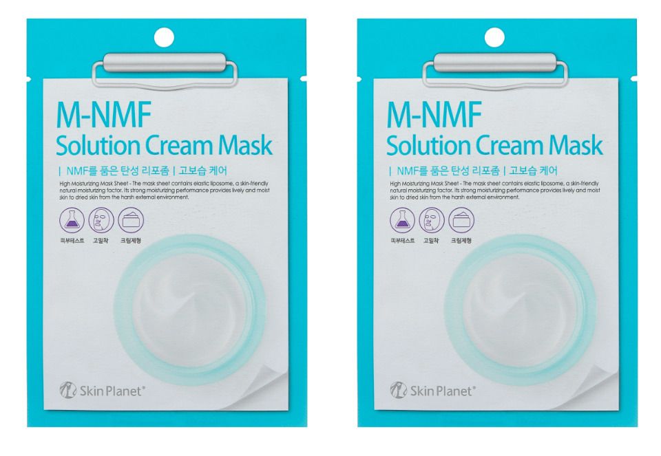 

Маска тканевая для лица Mijin skin planet m-mnf solution 25г 2шт, 8809220800832