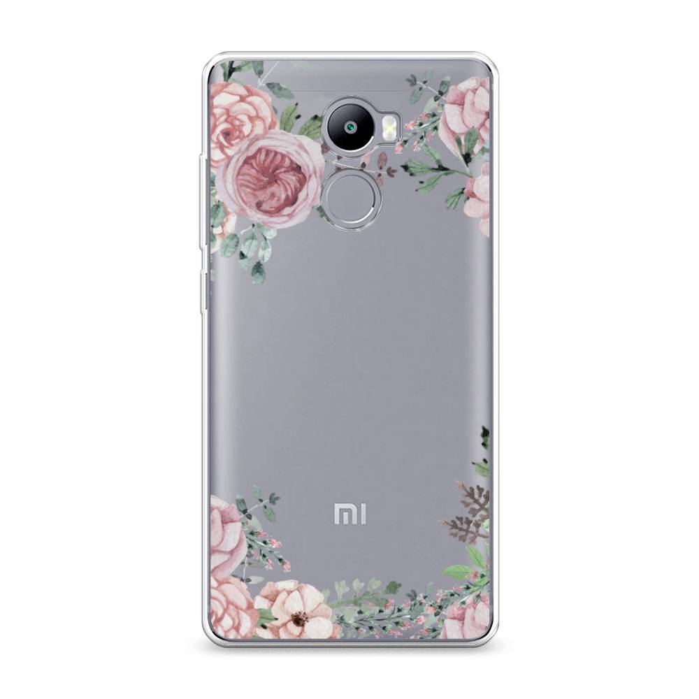 

Чехол Awog на Xiaomi Redmi 4 "Нежные розы акварель", Разноцветный, 31150-8