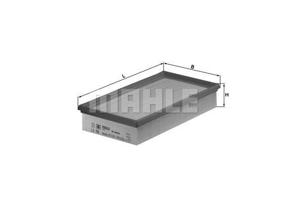 

Воздушный фильтр Mahle/Knecht для Mercedes-Benz 280, 320 W124 1992-1997 lx438