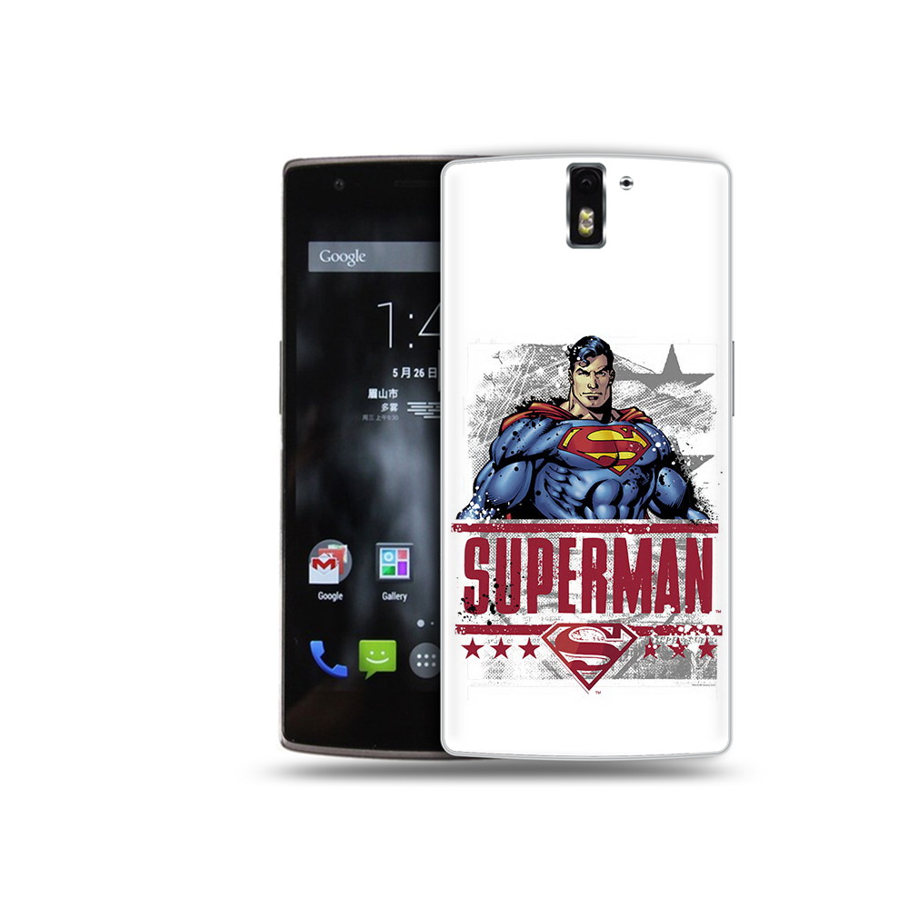 

Чехол MyPads Tocco для OnePlus One рисунок супермен, Прозрачный, Tocco