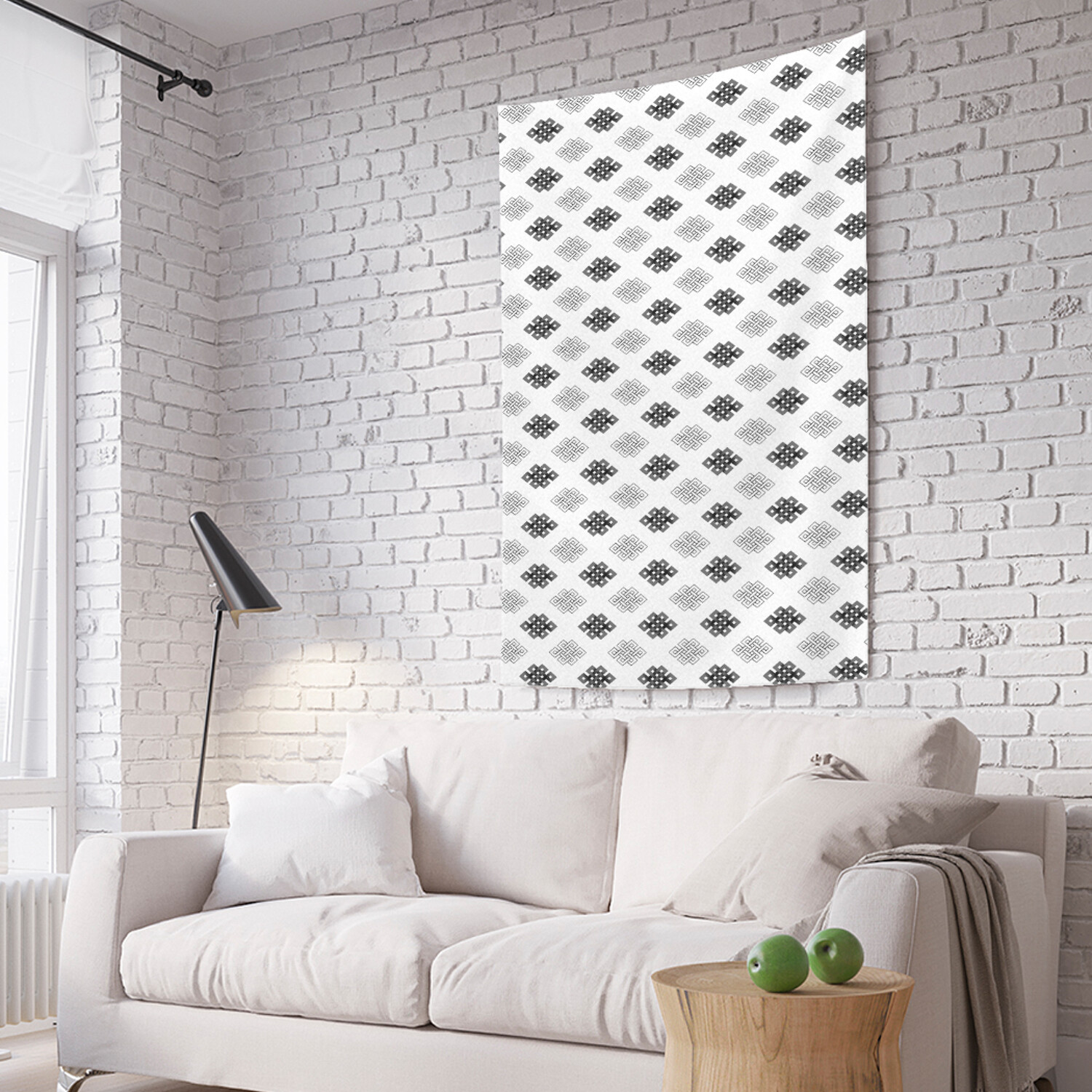 

Вертикальное фотопанно на стену JoyArty Башкирские ромбы 150x200 см, Башкирские ромбы