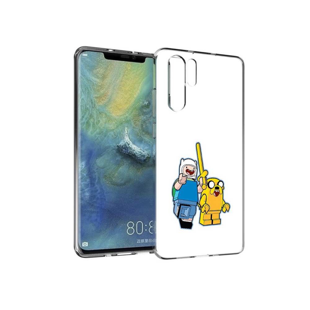 

Чехол MyPads Tocco для Huawei P30 Pro время приключений лего, Прозрачный, Tocco