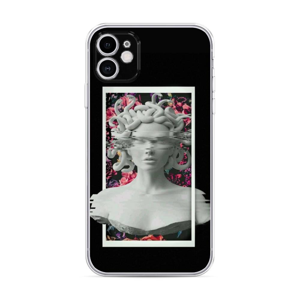 

Чехол для Apple iPhone 11 "Web Punk Медуза Горгона", Черный;серый, 12150-6
