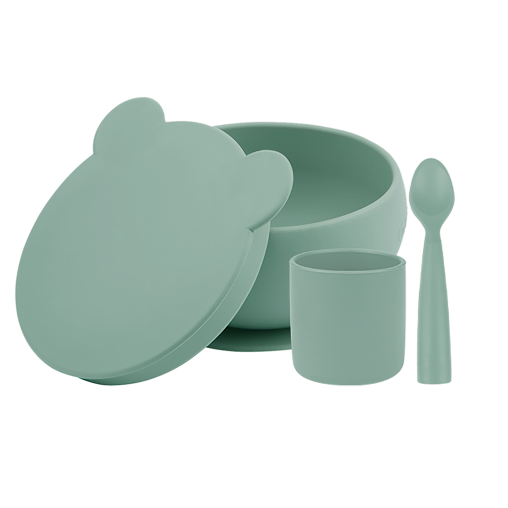 

Набор силиконовой посуды для кормления Minikoioi BLW Set I - River Green, BLW Set I - Bubble Beige