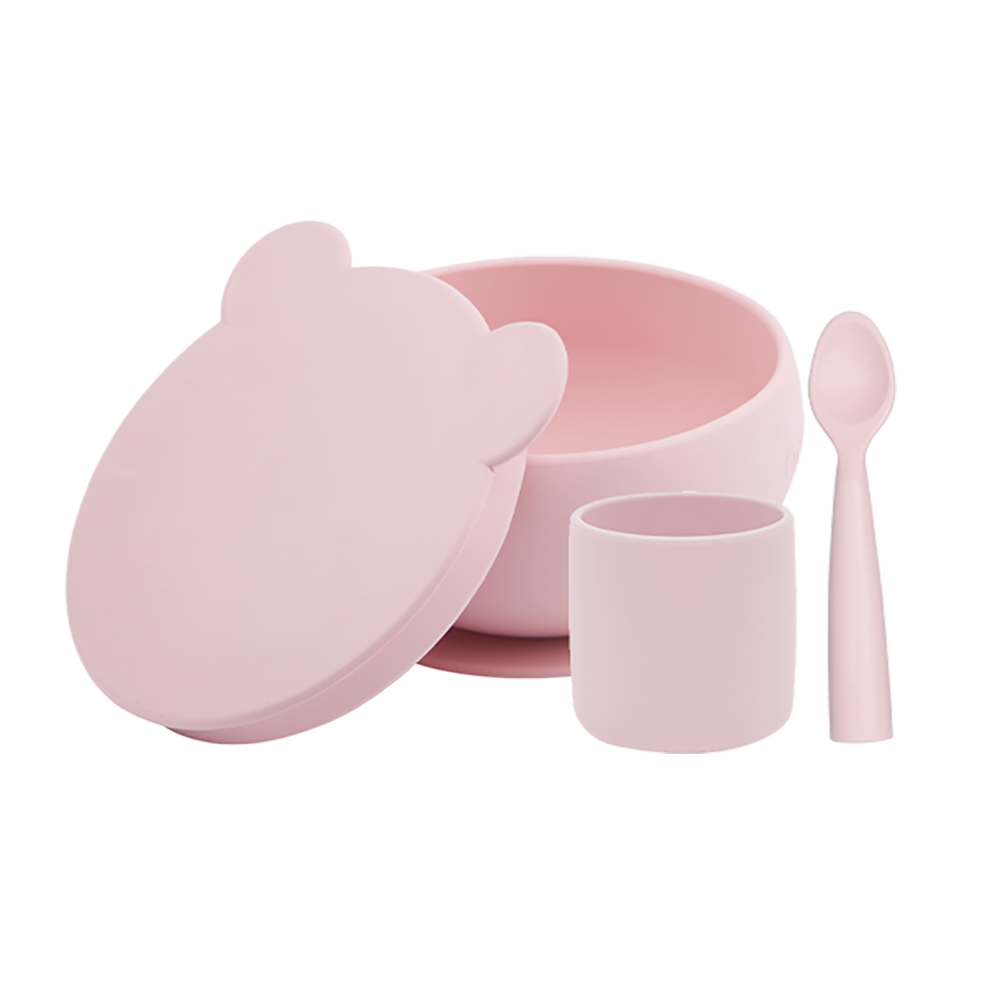 

Набор силиконовой посуды для кормления Minikoioi BLW Set I - Pinky Pink, BLW Set I - Pinky Pink