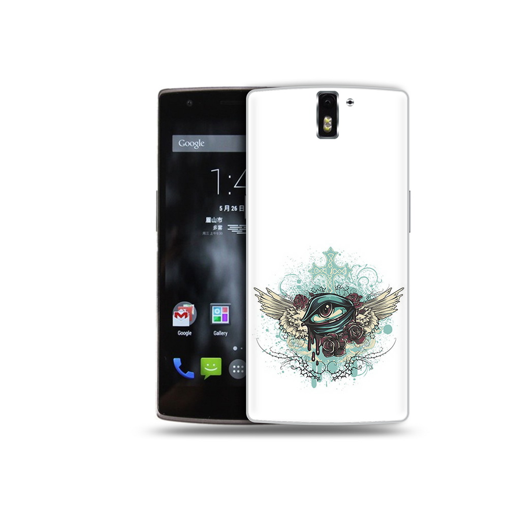 

Чехол MyPads Tocco для OnePlus One плачущий глаз с крыльями, Прозрачный, Tocco
