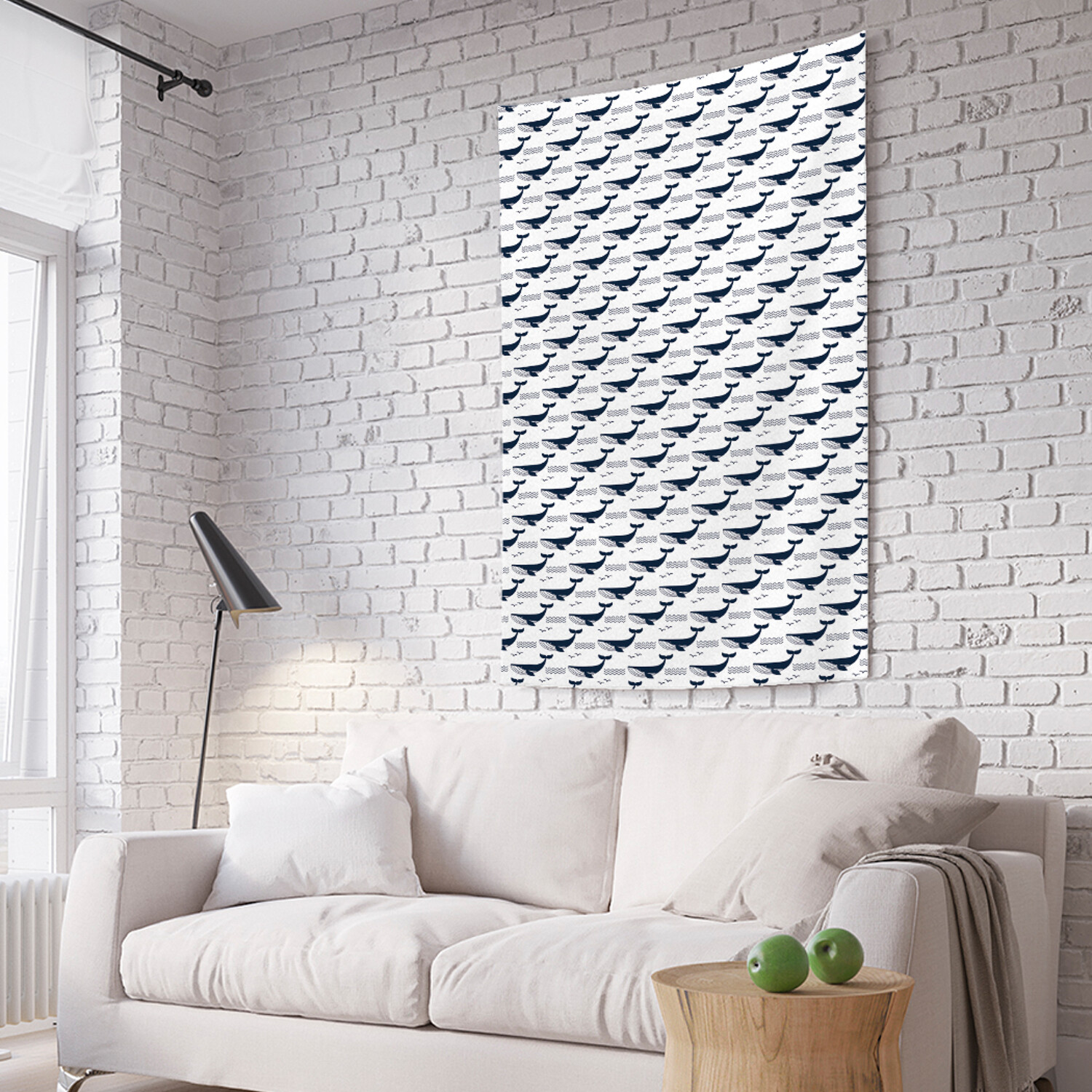 

Вертикальное фотопанно на стену JoyArty Ряды кашалотов 150x200 см, Ряды кашалотов