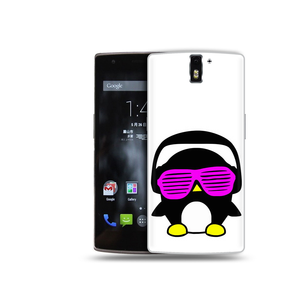 

Чехол MyPads Tocco для OnePlus One пингвин, Прозрачный, Tocco
