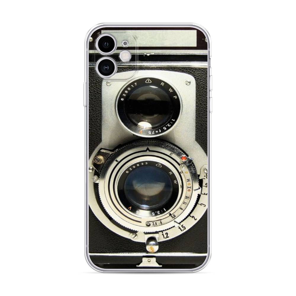 

Чехол для Apple iPhone 11 "Старинный фотоаппарат", Серый;черный, 12150-6