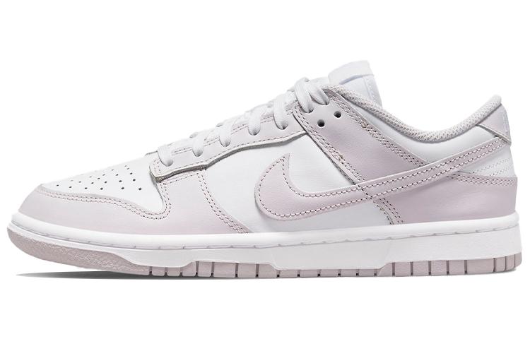 

Кеды унисекс Nike Dunk Low Light Violet белые 44 EU, Белый, Dunk Low Light Violet