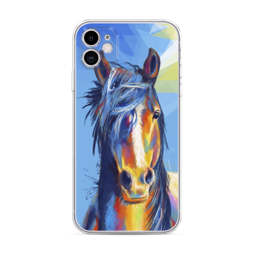 

Чехол для Apple iPhone 11 "Лошадь арт 3", 12150-1