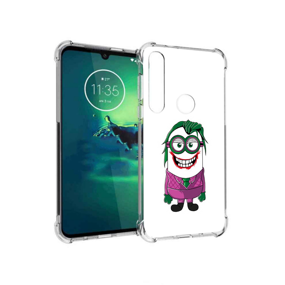 Чехол MyPads Tocco для Motorola Moto G8 Plus джокер миньон (PT227062.344.322)