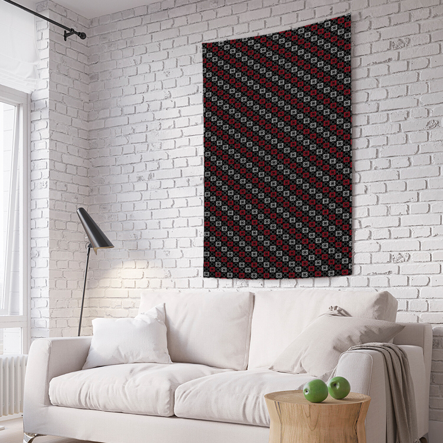 

Вертикальное фотопанно на стену JoyArty Раскосный орнамент 150x200 см, Раскосный орнамент