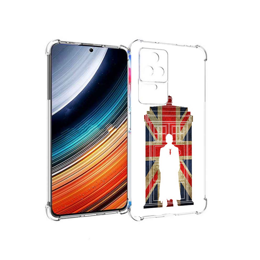 

Чехол MyPads шерлок холмс для Xiaomi Redmi K40S/Poco F4, Прозрачный, Tocco