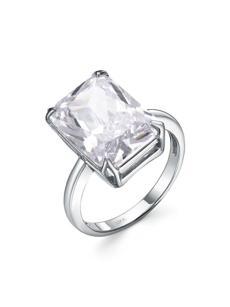 

Кольцо из серебра с фианитом р., She Jewelry К2113/Ag-680, К2113/Ag-680