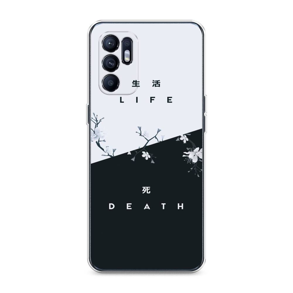 

Чехол Awog на Oppo Reno 6 4G "Life and death", Разноцветный, 257850-7