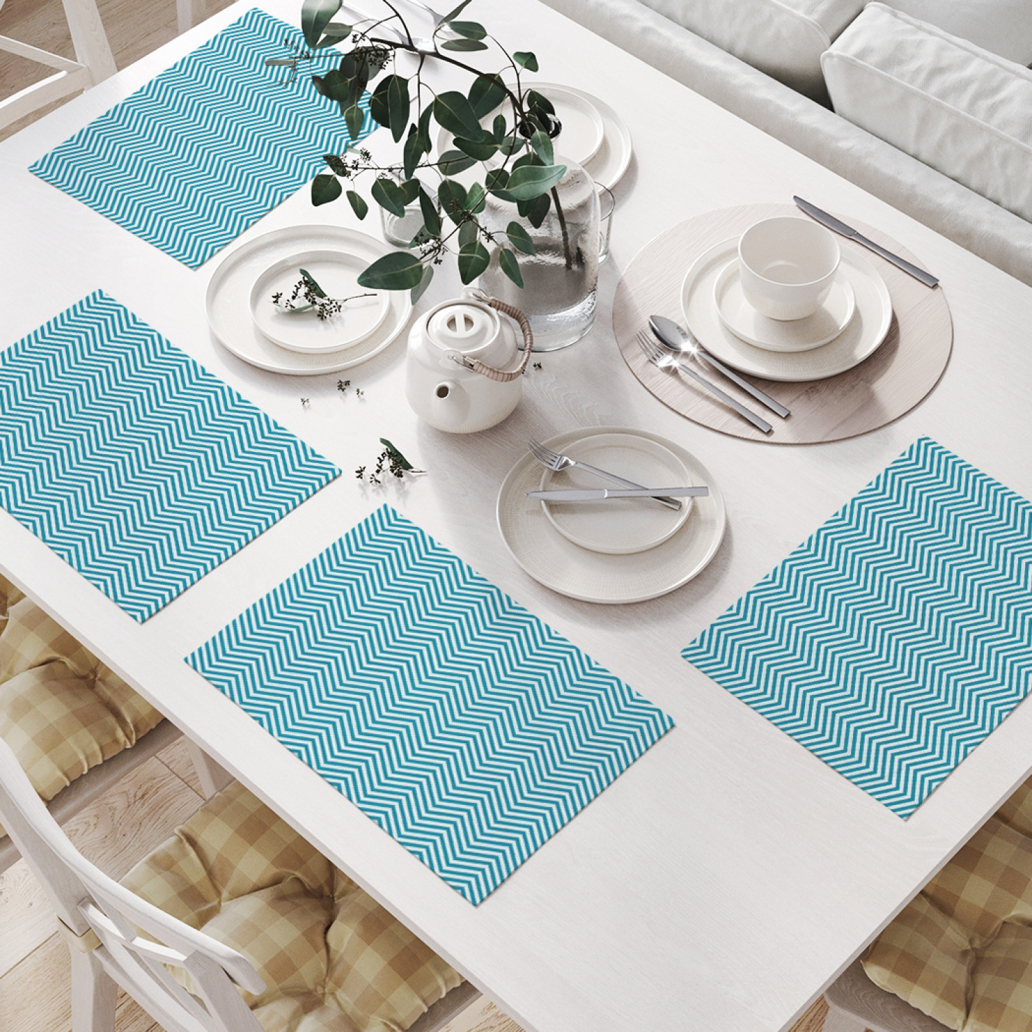 

Комплект салфеток JoyArty "Классика зигзага" (32х46 см, 4 шт.), Классика зигзага