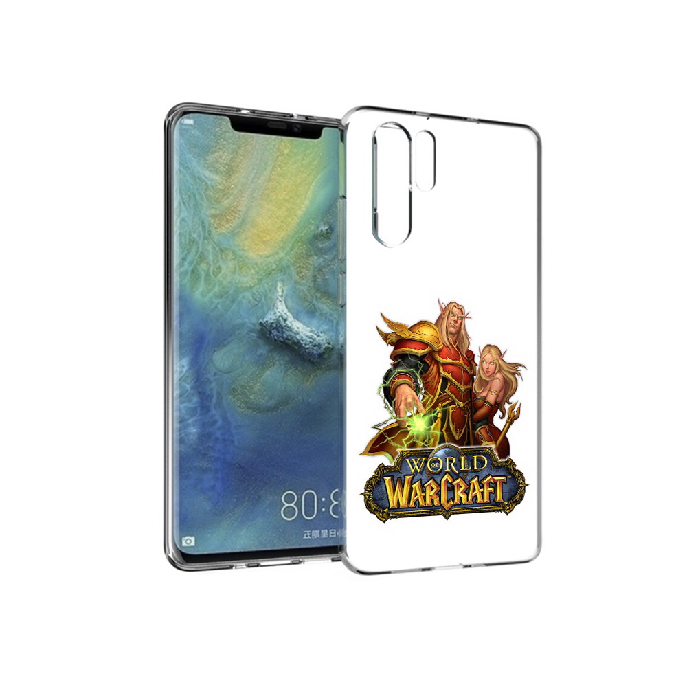 

Чехол MyPads Tocco для Huawei P30 Pro варкрафт2, Прозрачный, Tocco