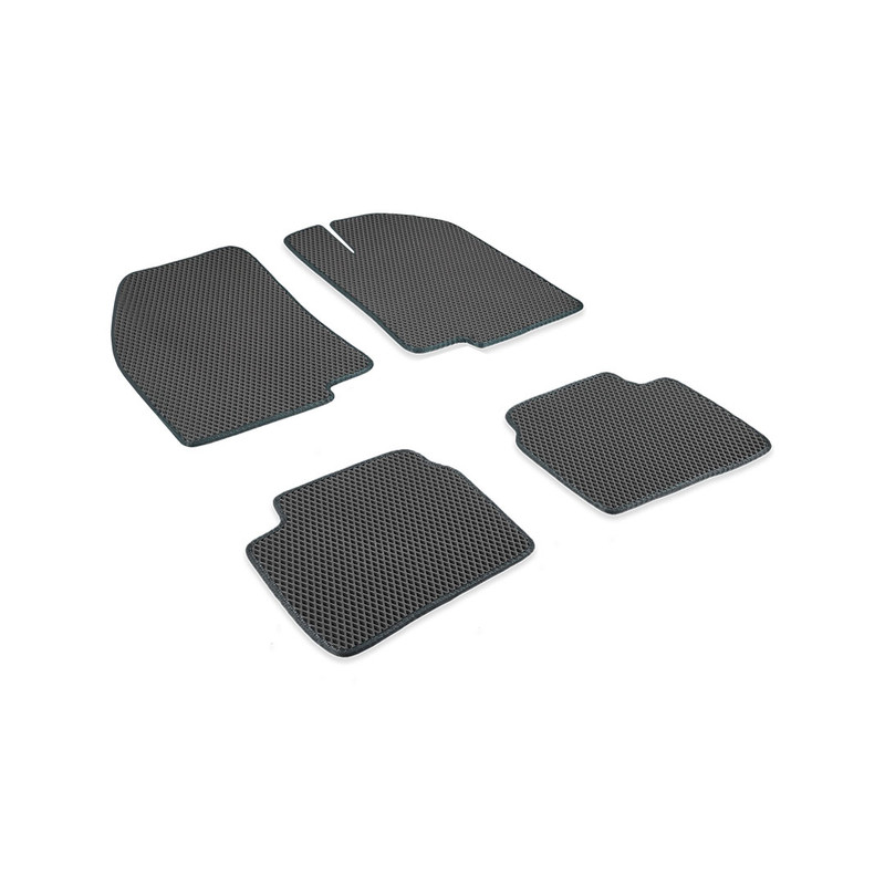 

Комплект ковриков в салон CellMat ЭВА Тойота Королла Аксио X, правый руль, серый, Corolla Axio E140