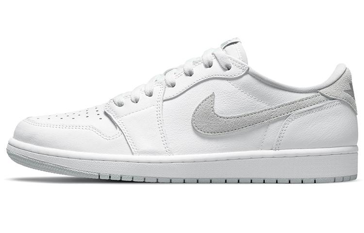 

Кеды унисекс Jordan Air Jordan 1 retro low og neutral grey белые 45.5 EU, Белый, Air Jordan 1 retro low og neutral grey