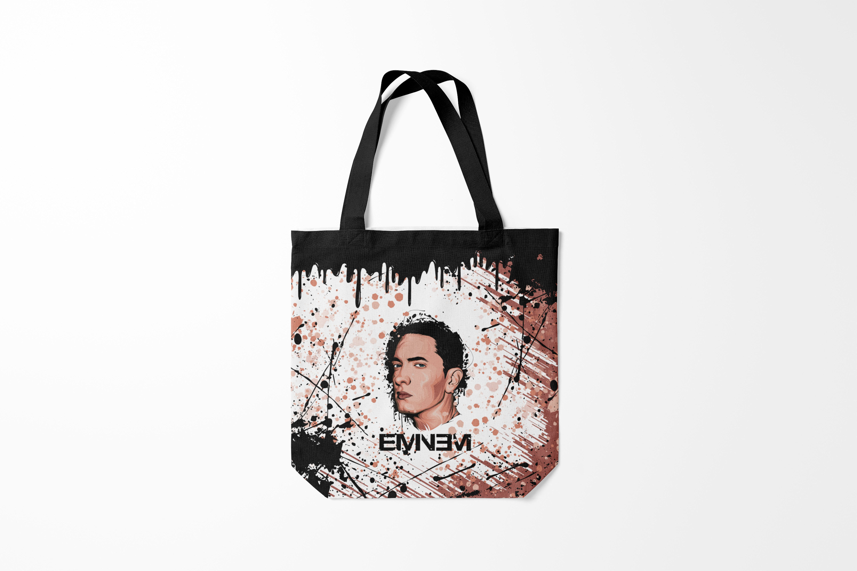 

Сумка шoппер унисекс Burnettie Eminem ЭМИНЕМ Z, белый, Eminem ЭМИНЕМ Z