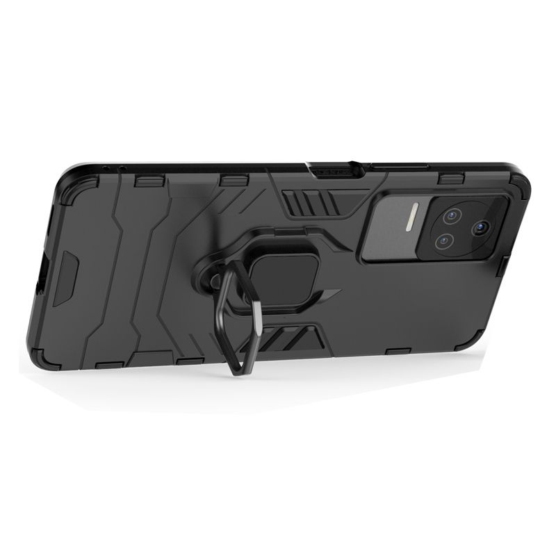 

Чехол с кольцом Panther Case для Xiaomi Poco F4 черный