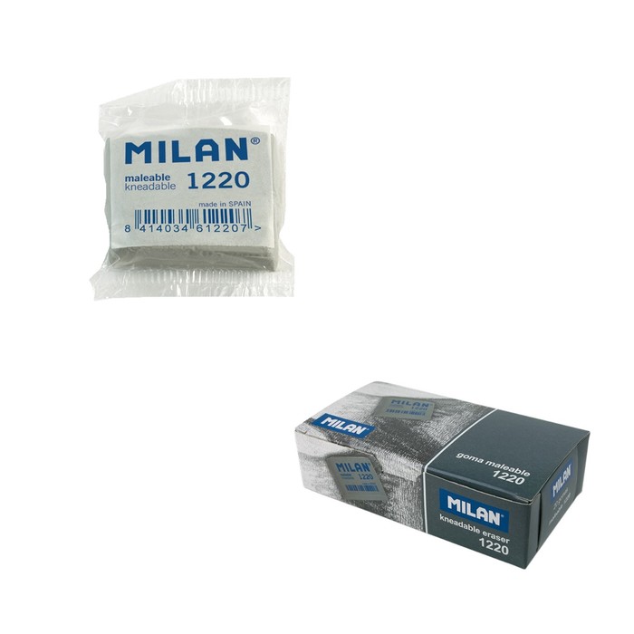 

Ластик-клячка Milan 1220, 37 х 32 х 10 мм